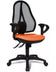 Chaise de bureau ergonomique Orange Topstar - réglable et confortable