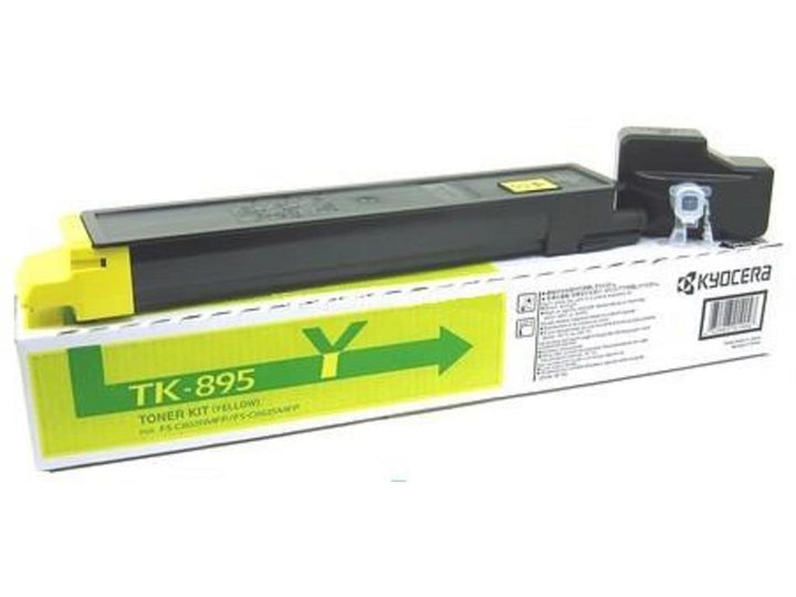 Toner jaune tk-895y - 6000 pages pour kyocera