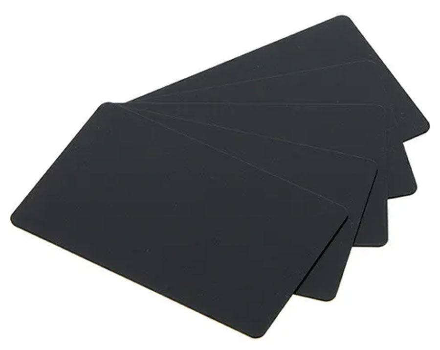Cartes vierouges 55x86mm - finition noir mat, 500 unités