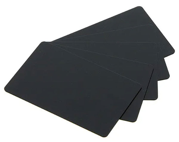 Cartes vierouges 55x86mm - finition noir mat, 500 unités