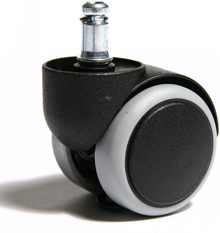 Roulette siege de bureau  6991 - sol dur, axe 10 mm-diametre 50mm