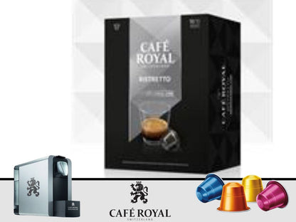 Capsules Café royal ristretto pro - café intense et corsé