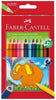 Crayons de couleur triangulaires - ergonomie et confort