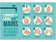 Panneau pvc 20x30 - hygiène main coronavirus
