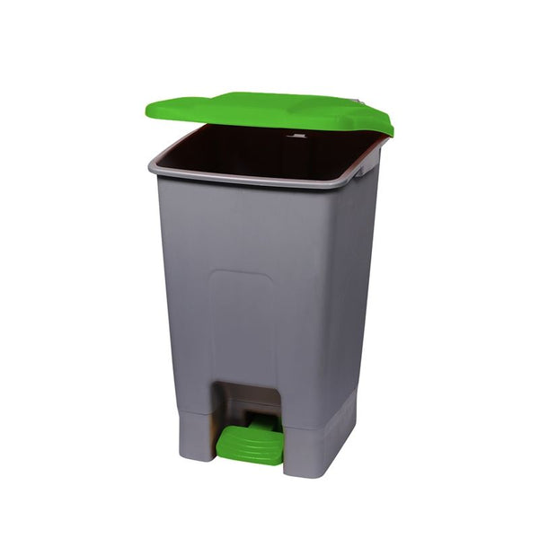 Poubelle de tri à pédale 70 litres - hygiène et robustesse