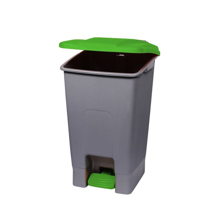 Poubelle de tri à pédale 70 litres - hygiène et robustesse