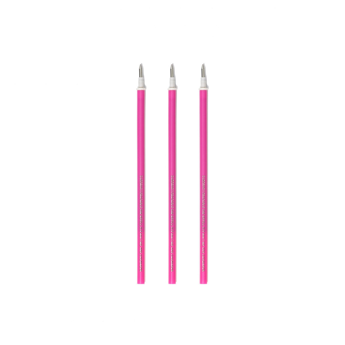 Recharges Stylo Legami Effaçable - Pointe 0,7 mm, Rose  lot de 3