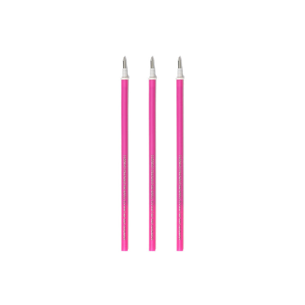 Recharges Stylo Legami Effaçable - Pointe 0,7 mm, Rose  lot de 3