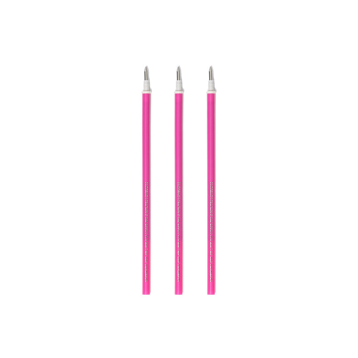 Recharges Stylo Legami Effaçable - Pointe 0,7 mm, Rose  lot de 3