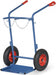 Diable porte-bouteilles 2x40-50L - Roues gonflables
