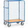 Chariot colis grillagé - Capacité 600 kg