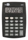 Calculatrice poche 8 chiffres noir