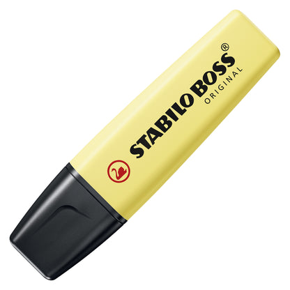 Surligneurs Stabilo boss  pastel - pointe biseautée, lot de 6