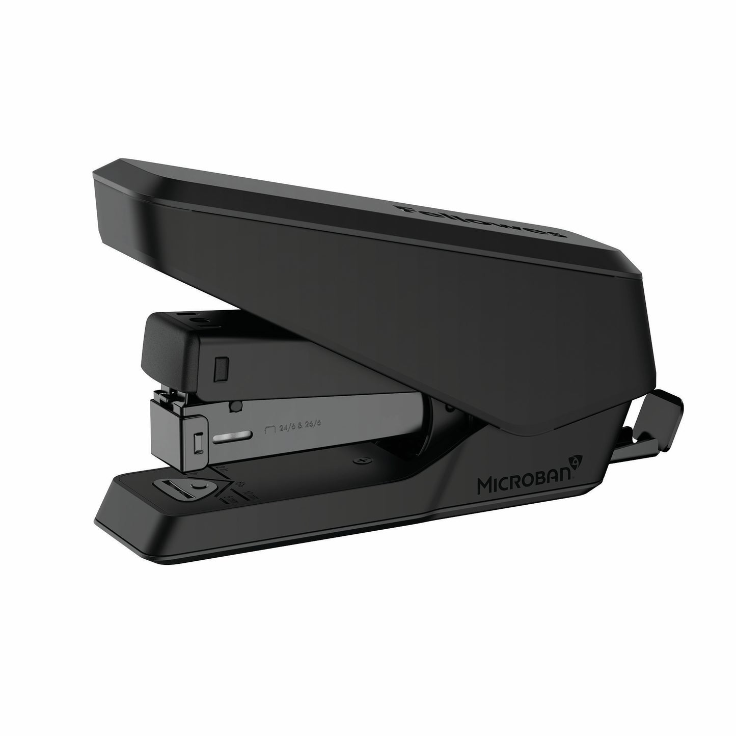 Agrafeuse sans effort lx840 easypress - 25 feuilles, antibactérienne noire