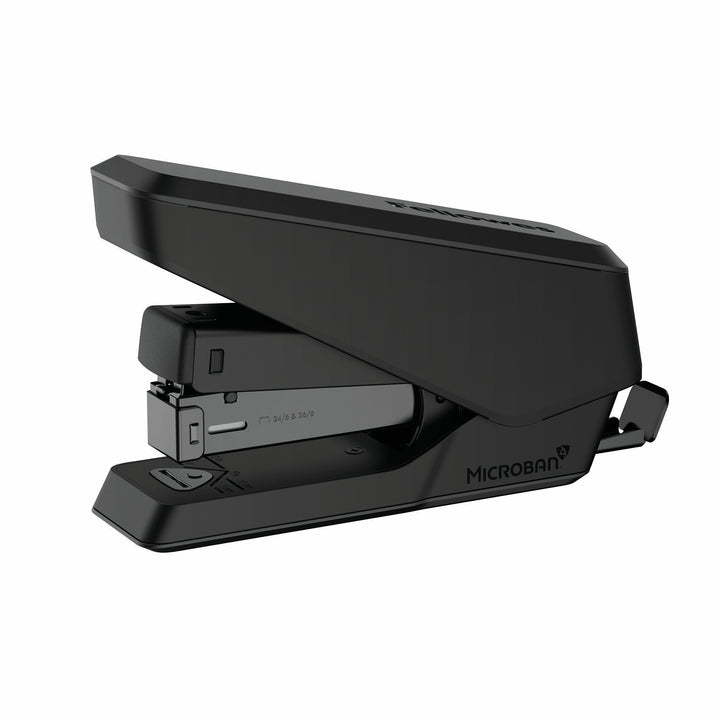 Agrafeuse sans effort lx840 easypress - 25 feuilles, antibactérienne noire