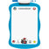 Ardoise effaçable double face 20x31 cm - pratique et ludique