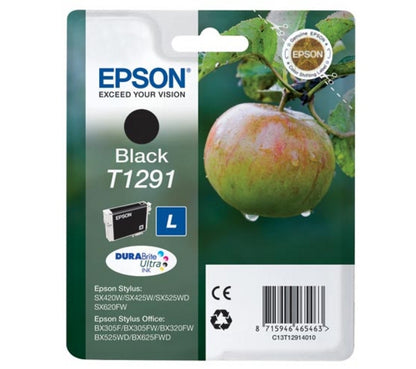 Cartouche d'encre Epson noire t1291 - résistante et économique
