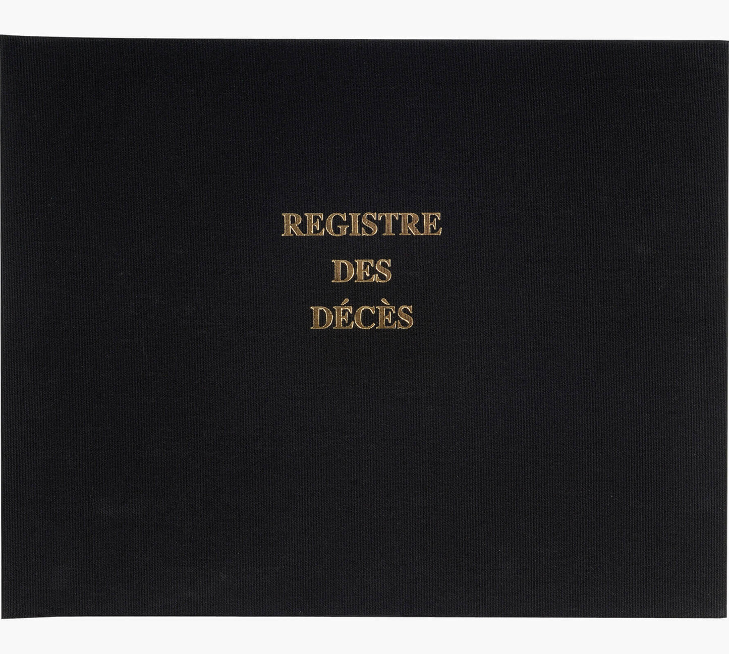 Registre décès 24x32 - papier 110 g/m²