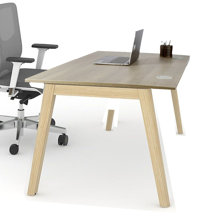 BUREAU DROIT 180x80 CEDRE- GAMME SCANDINAV