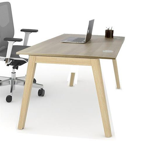 Bureau droit 140x80cm - design scandinave