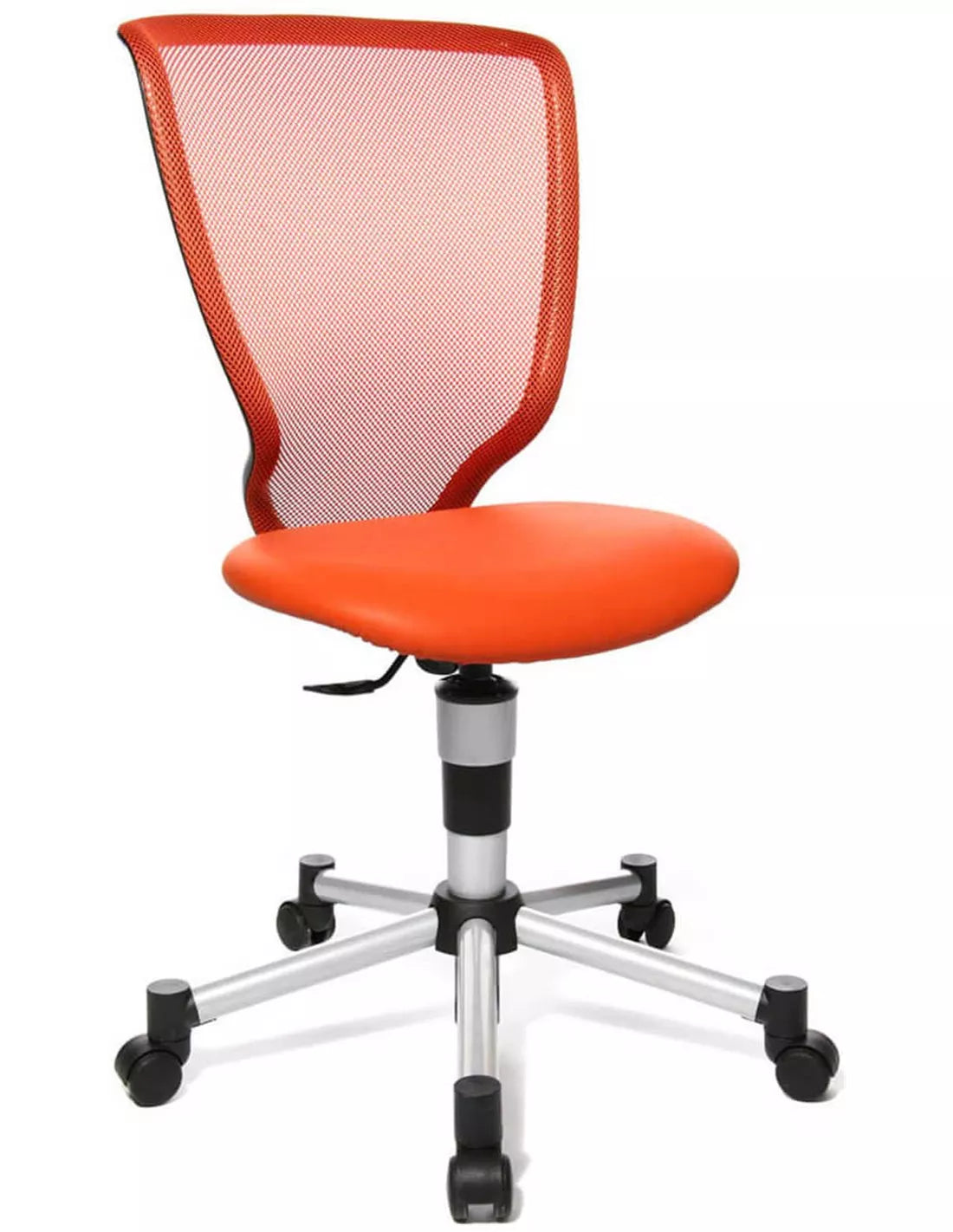 Siège de bureau enfant orange Topstar - confort ergonomique