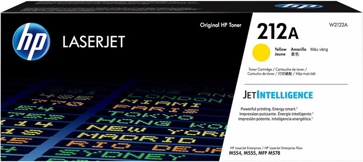Cartouche toner HP jaune 212a - 4500 pages