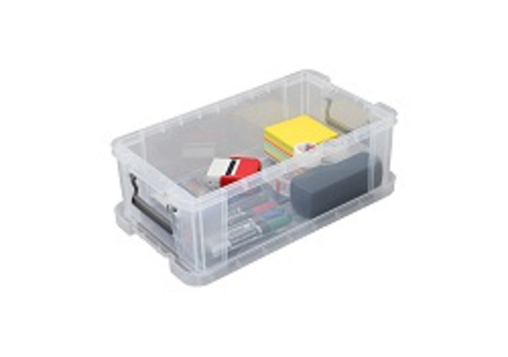 Boîte de rangement 5.8l - empilable et pratique