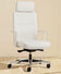 Fauteuil Cuir California Executive  Coloris  Blanc   White
