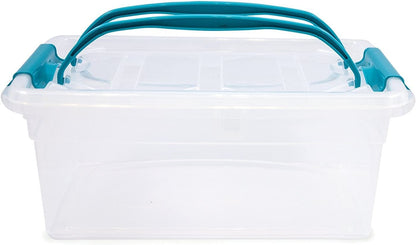 Boîte de transport 5l - transparente avec poignée