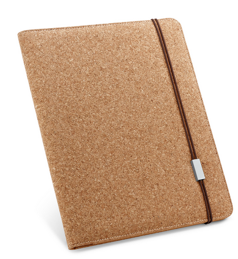 Conférencier porte-bloc a4 - couverture liège