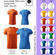 T-shirt homme blanc - personnalisable et durable