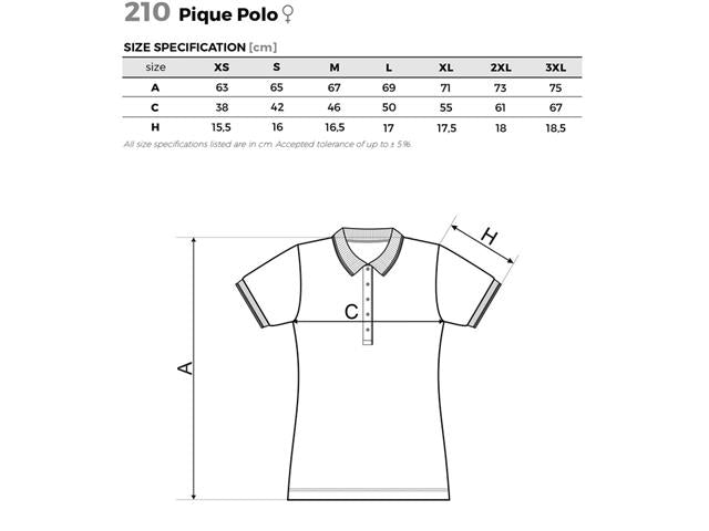 Polo femme réf210 - personnalisable et confortable