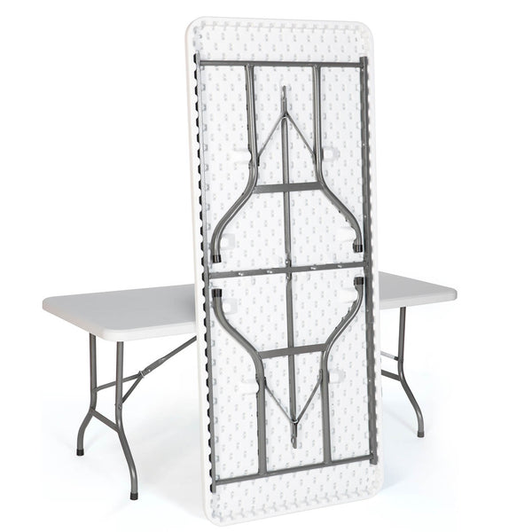 Table pliante intérieure/extérieure 1830x760 - Structure robuste