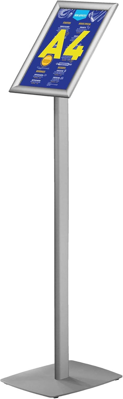 Porte affiche a4 sur pied - présentation élégante