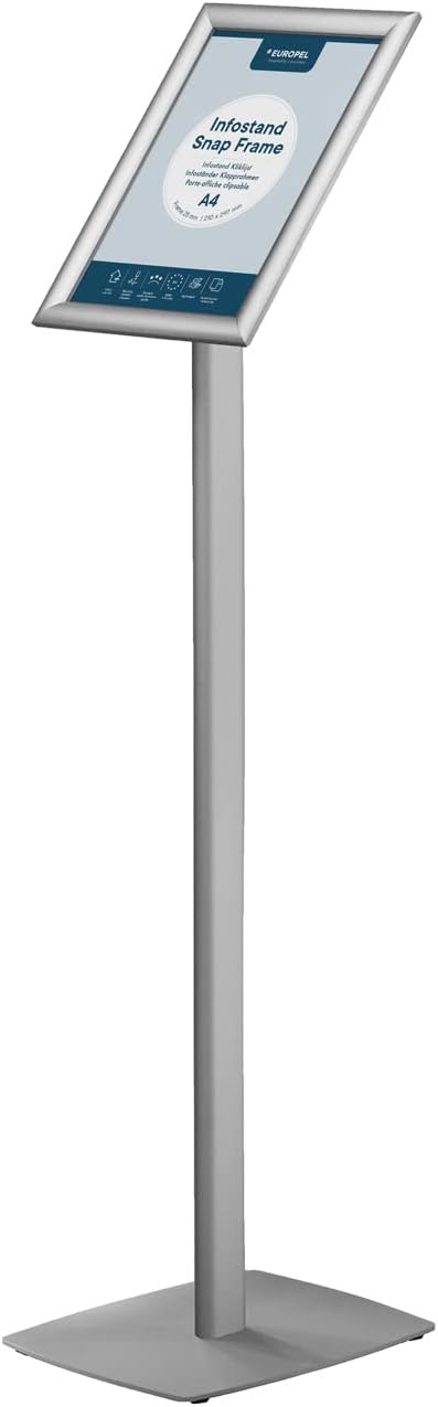 Porte affiche a4 sur pied - présentation élégante
