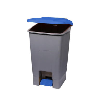 Poubelle de tri sélectif 70 litres - ouverture à pédale