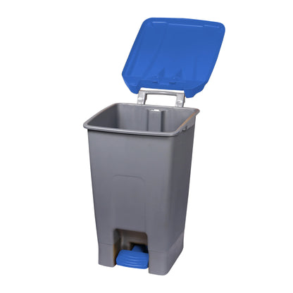 Poubelle de tri sélectif 70 litres - ouverture à pédale