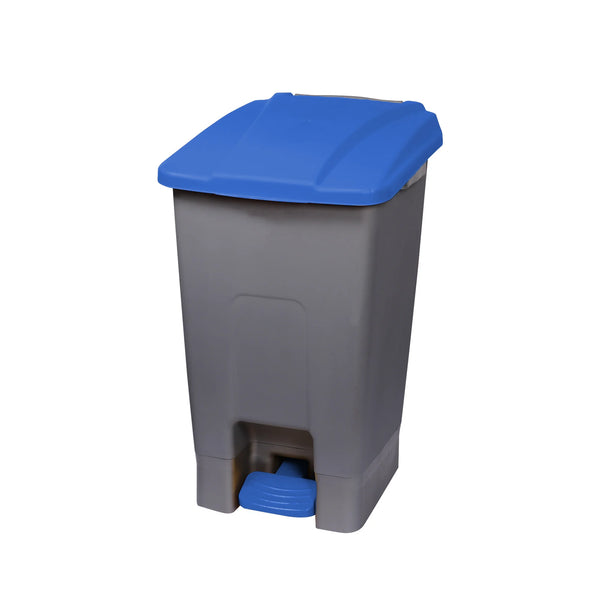 Poubelle de tri sélectif 70 litres - ouverture à pédale