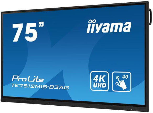 Écran tactile interactif 75" 4k - connectivité avancée