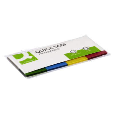 Index adhésifs 25x45mm - couleurs assorties