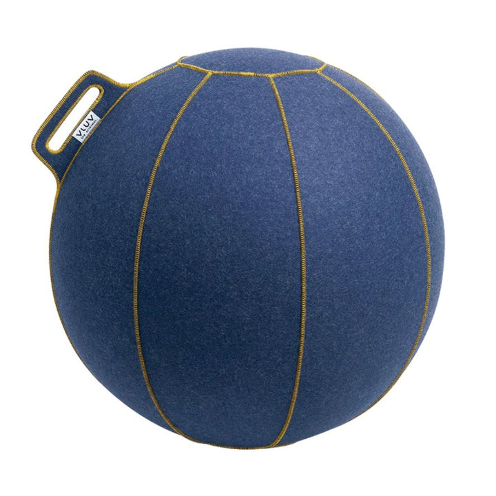 Ballon d'assise ergonomique - Denim/Or - Ø 60-65cm