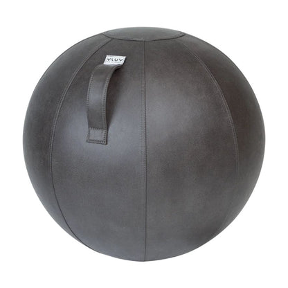 Ballon d'assise ergonomique - Similicuir gris - Ø 60-65cm