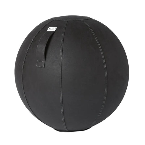 Ballon d'assise ergonomique - Similicuir Noir Ø 70-75cm