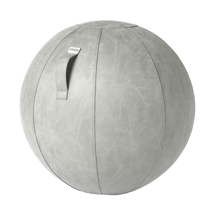 Ballon d'assise VIGA - Similicuir Gris - Ø 60-65cm