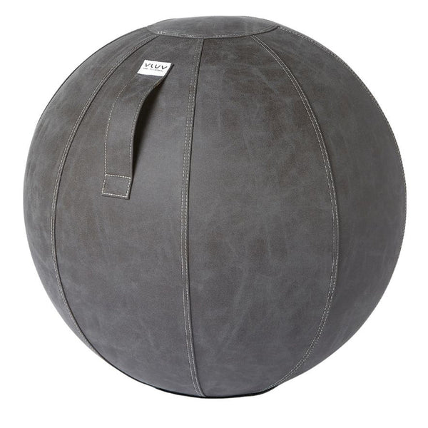 Ballon d'assise VIGA - Similicuir - Gris foncé Ø 60-65 cm