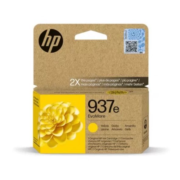 Cartouche jaune hp937e - 1650 pages
