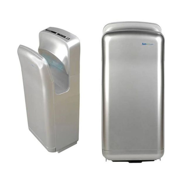 Seche Mains Automatique  Air Pulse 1900W Argent