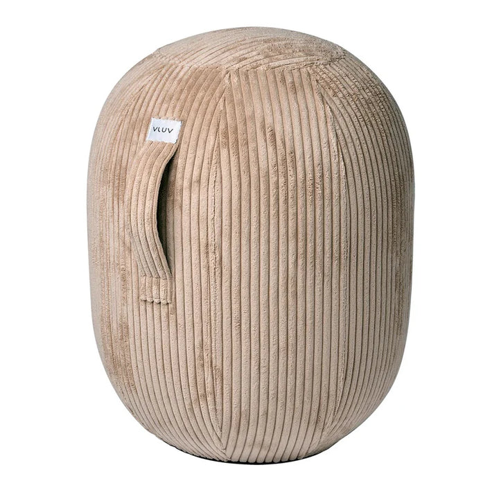Tabouret Ergonomique Velours Beige - Confort et Style