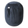 Tabouret d'assise Capsul Lip - Tissu velours - Navy - M (Medium)