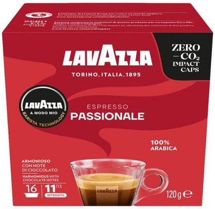 Capsules Espresso LAVAZZA modo-mio  Passionale -boite de 16